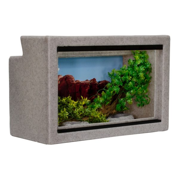 Vision Cage Model 111 - Classic Gray - Landscaped