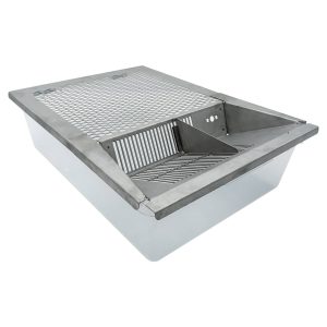 Rodent Tub Lid with Food Divider